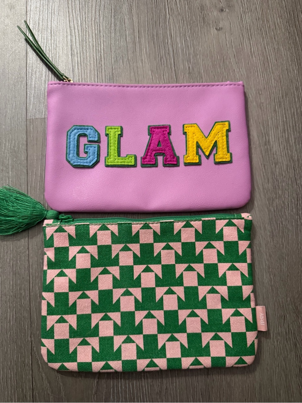 ipsy set of cosmetic bags ✳️